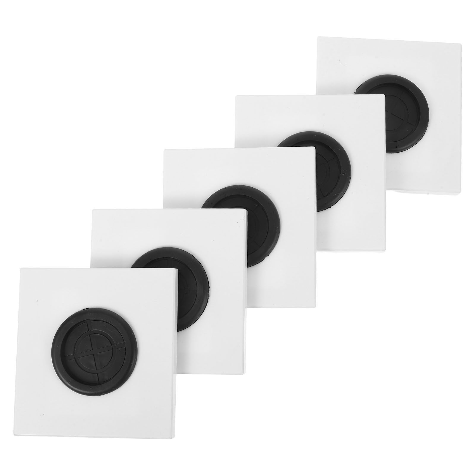 Home Decor Outlet - 5Pcs Power Blank Wall Plates Rubber