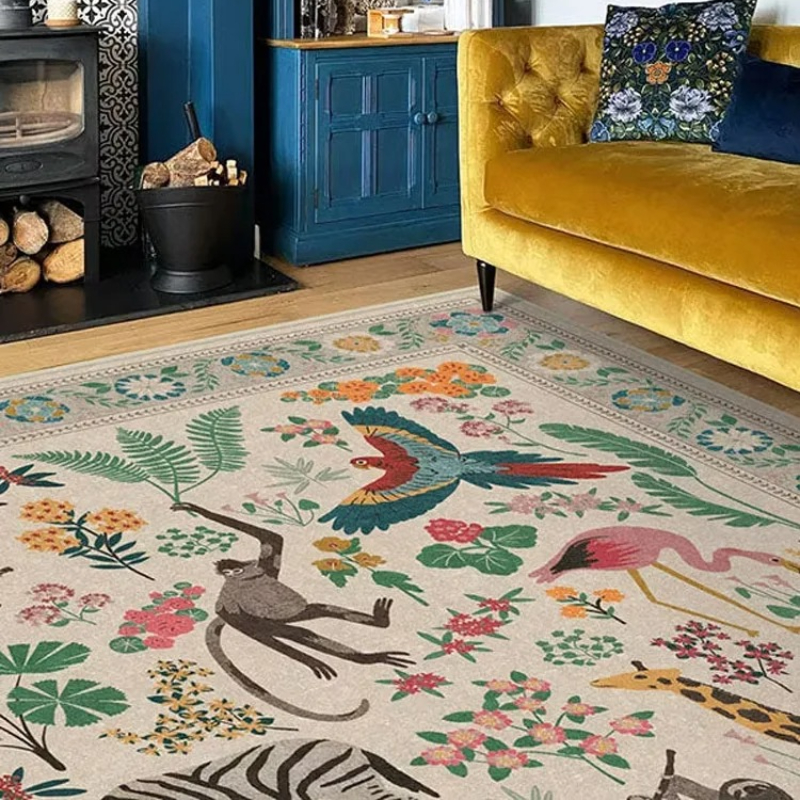 Home Decor Ig - Living Room Carpet Bohemian Style Vintage