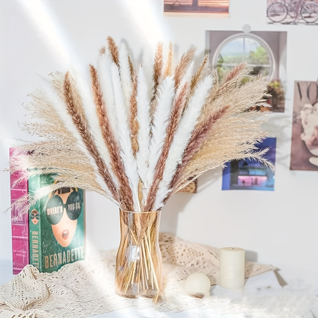 Dried Flower Bouquet - 330PCS Mixed Reed Pampas Grass Bouquet