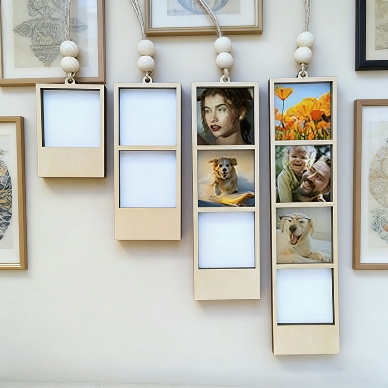 Home Decor Inspo - Personalized Customization A Small Wooden Photo