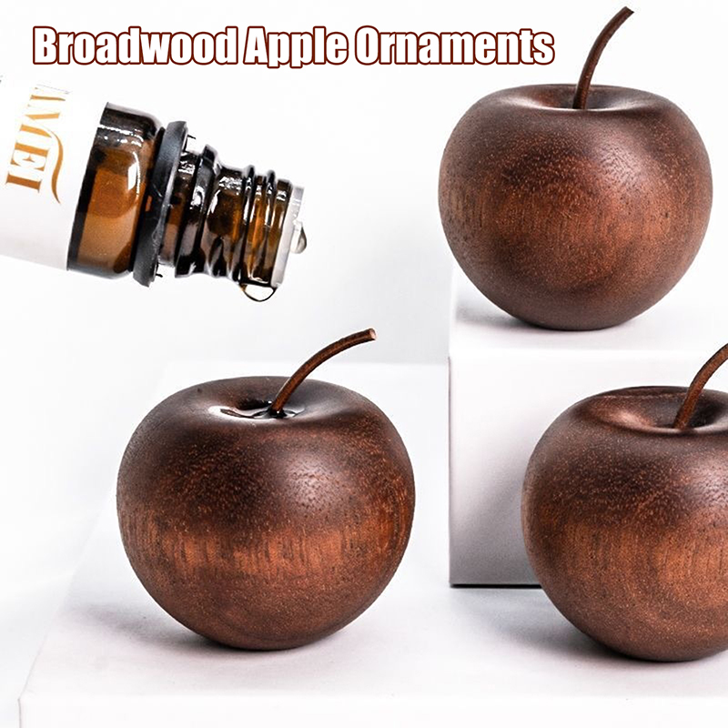 1PCS Of Wooden Apple Shaped Es - Home Decor Essentials reseña y precio