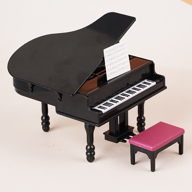 1:12 Dollhouse Miniature Piano - Home Decor Furniture reseña y precio