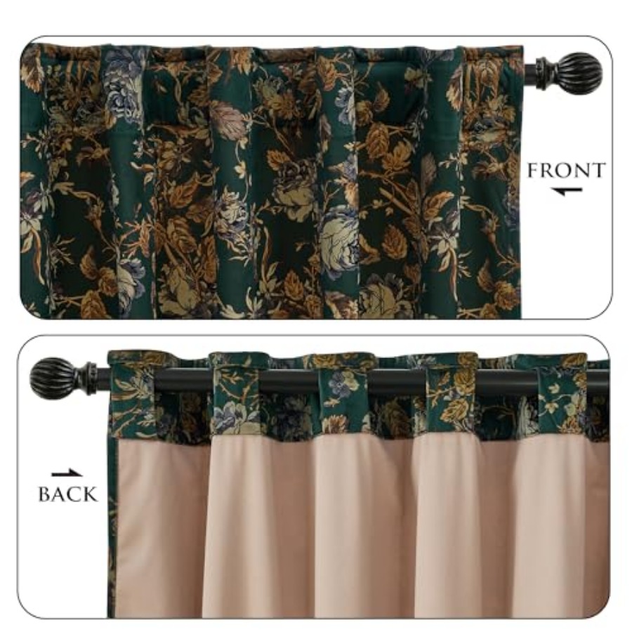 Velvet Curtains Print Curtains - Home Decor Curtains reseña y precio