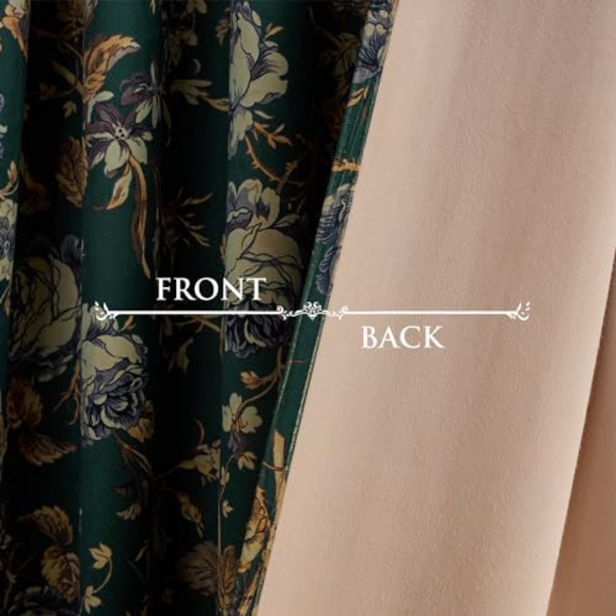 Velvet Curtains Print Curtains - Home Decor Curtains reseña y precio
