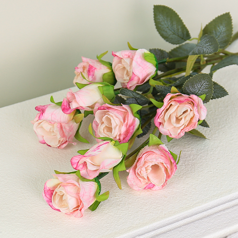 5pc 35cm Retro 5 Head Burnt Ed - Dried Flower Bouquet reseña y precio