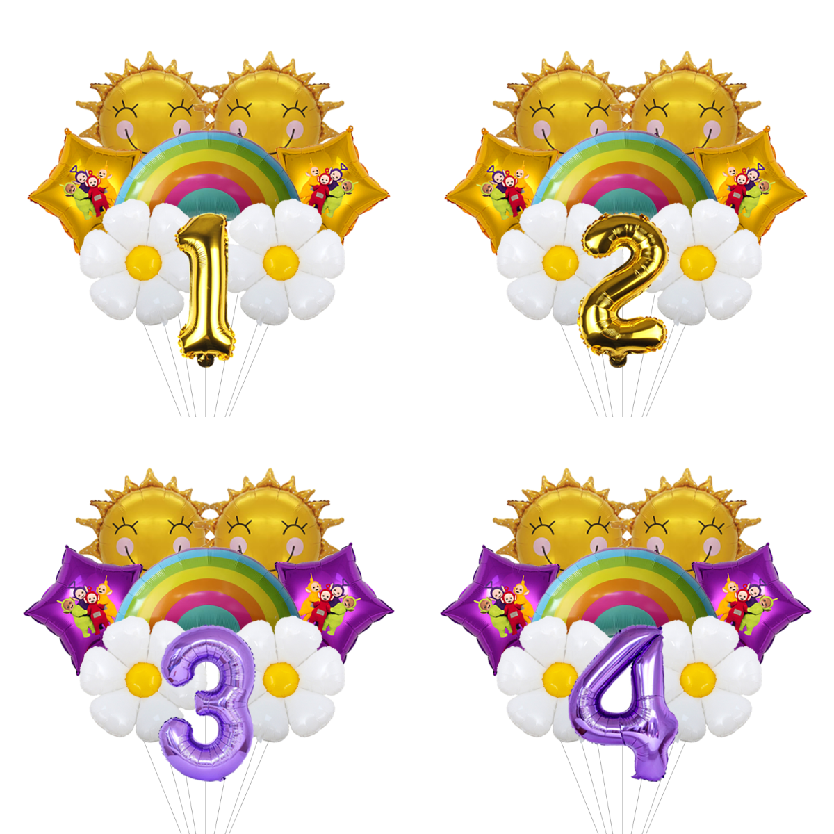 Teletubbies Party Garland Ball - Home Decor Garland reseña y precio