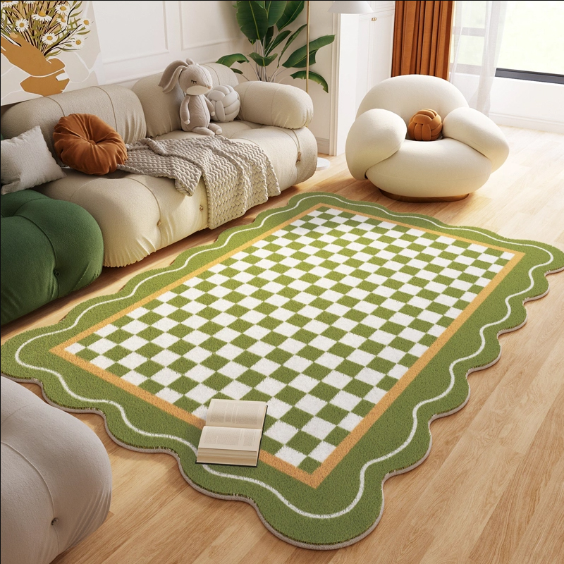 Carpets for Living Room Plaid  - Home Decor Ig reseña y precio