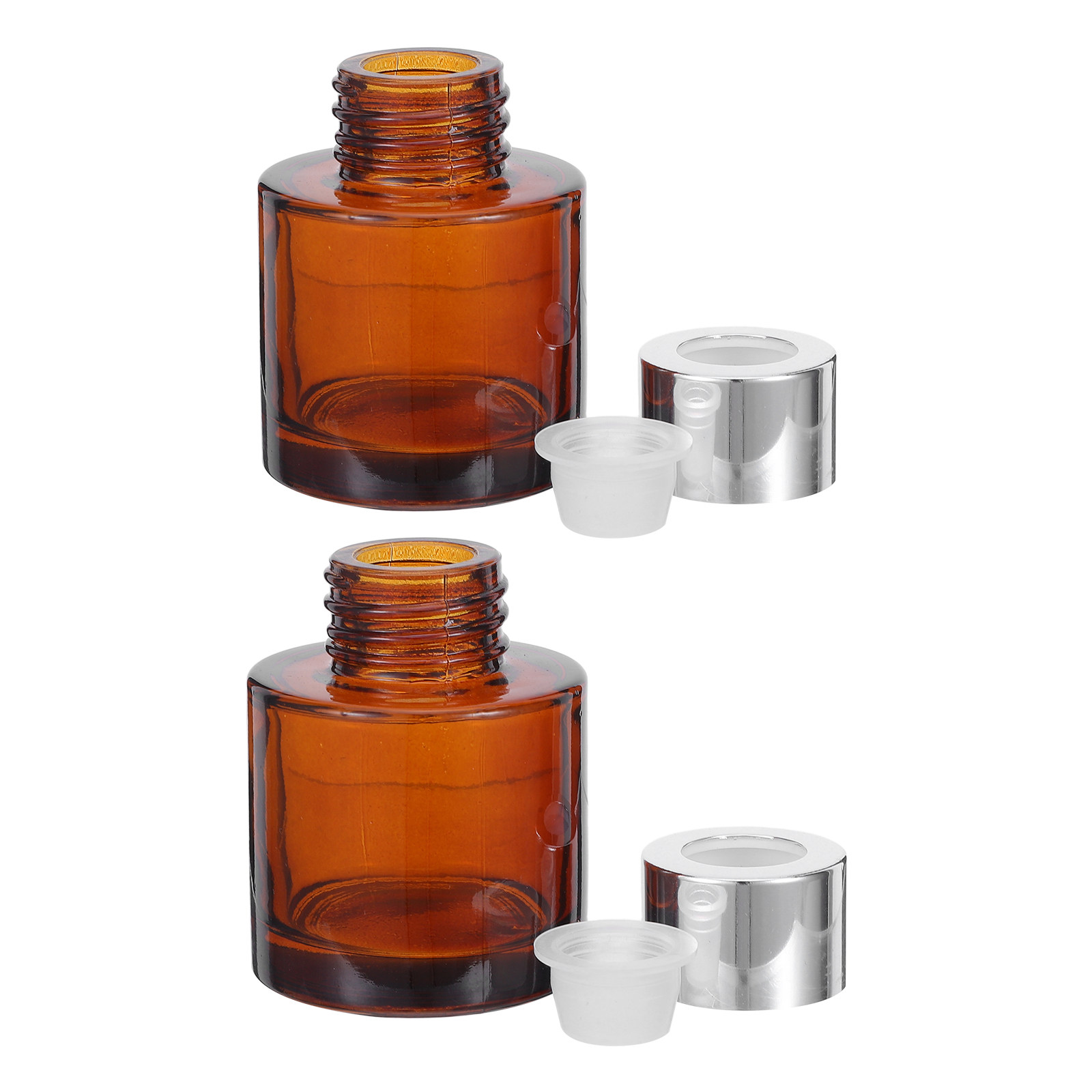 2Pcs 50Ml Cylindrical Glass Ar - Home Decor Essentials reseña y precio