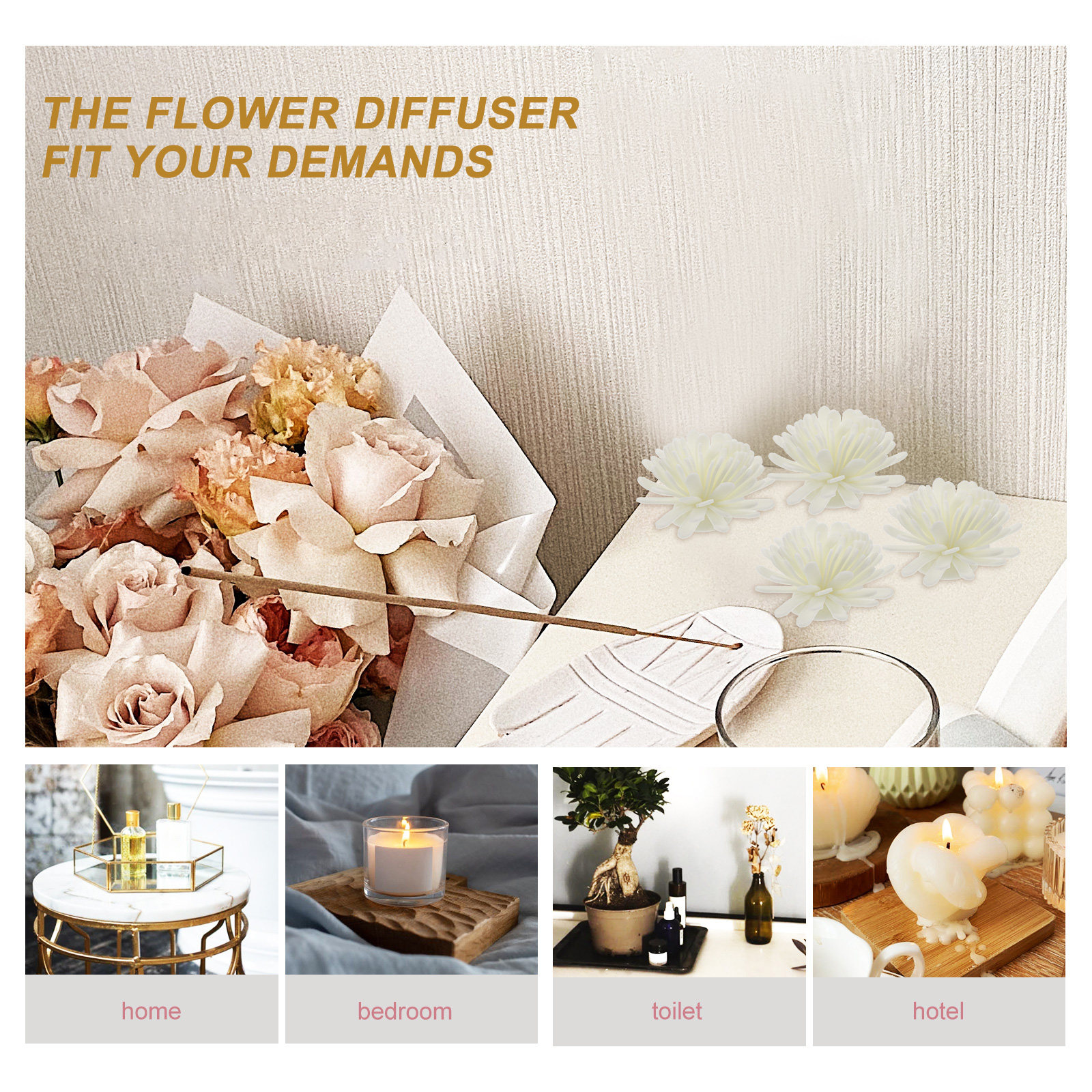 100Pcs Artificial Chrysanthemu - Home Decor Essentials reseña y precio