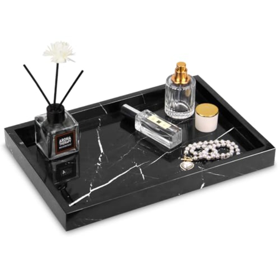 Marble Bathroom Vanity Tray, N - Vanity Home Decor reseña y precio