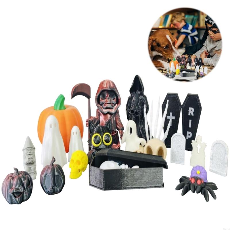 Pack of 20 Tiny Halloween Figu - Home Decor Exchange reseña y precio