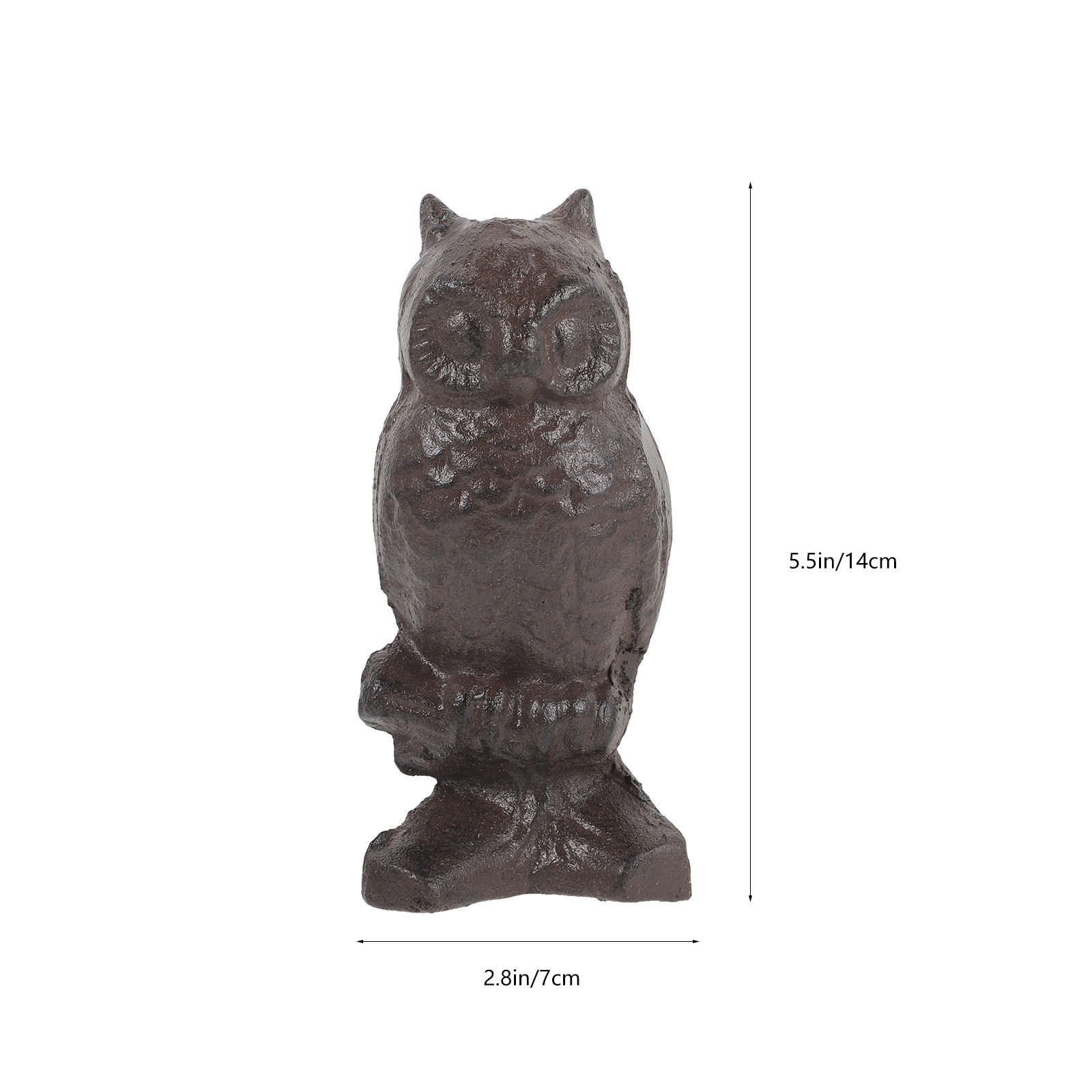 Lovely Owl Sculpture Iron Gard - Home Decor Garden Ideas reseña y precio