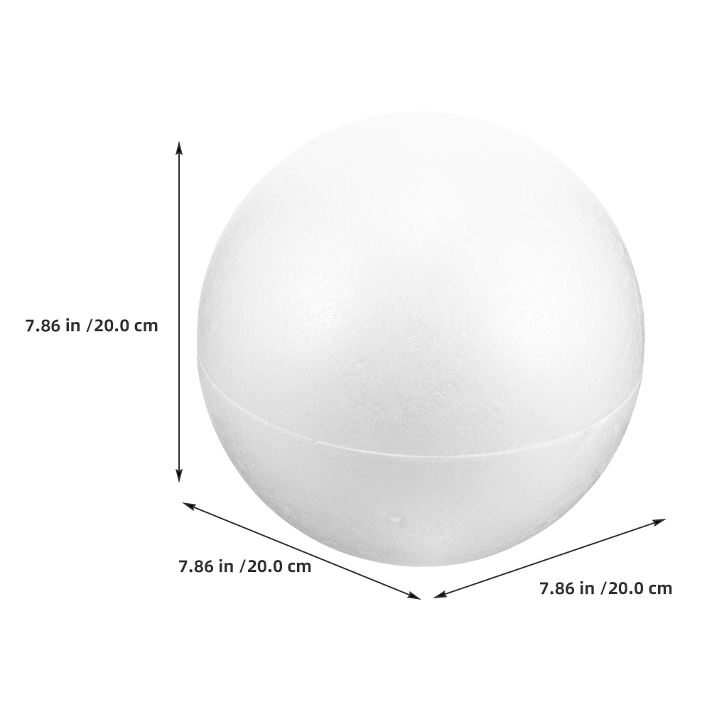 Foam 20cm White DIY Wedding De - Home Decor Handicraft reseña y precio