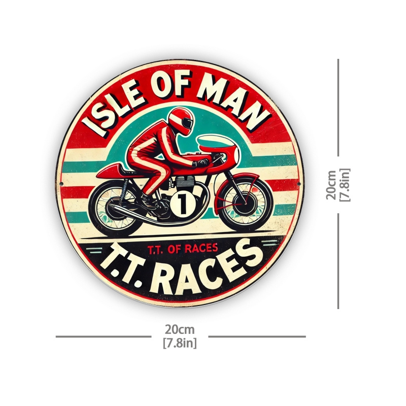 Vintage Isle of for Man TT Rac - Home Decor Kolkata reseña y precio