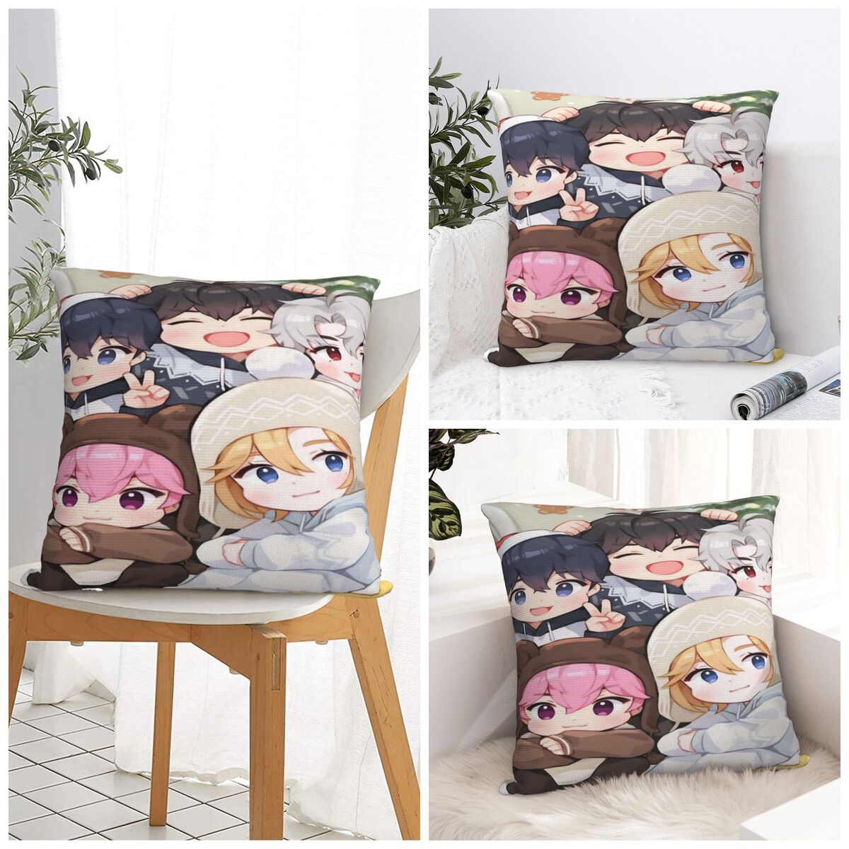 Kpop PLAVE Caligo Pt Pillow Ca - Home Decor Pt reseña y precio