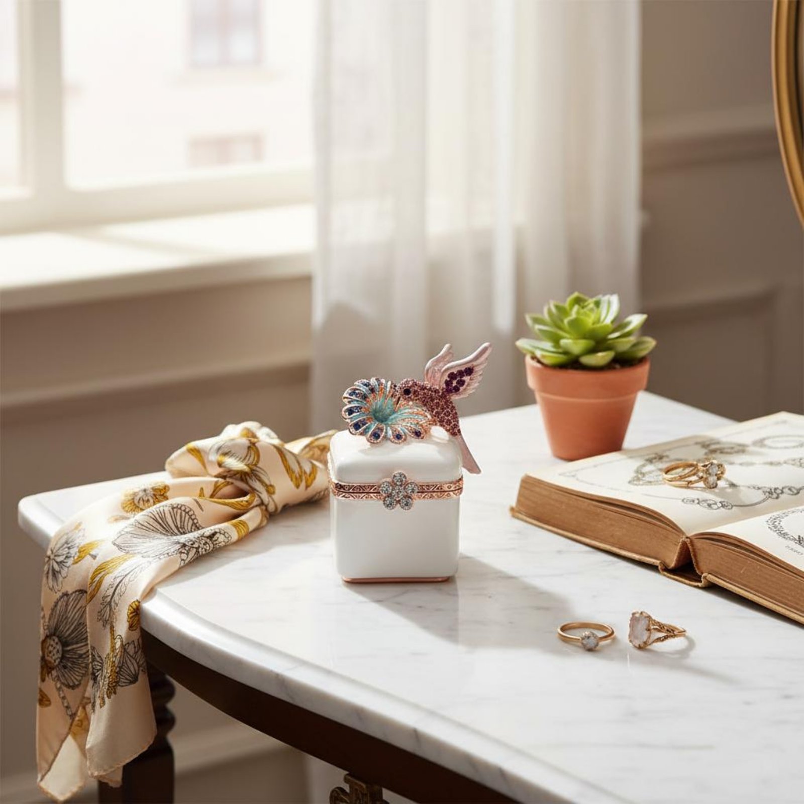 Miniature Miniature Avian Jewe - Vanity Home Decor reseña y precio