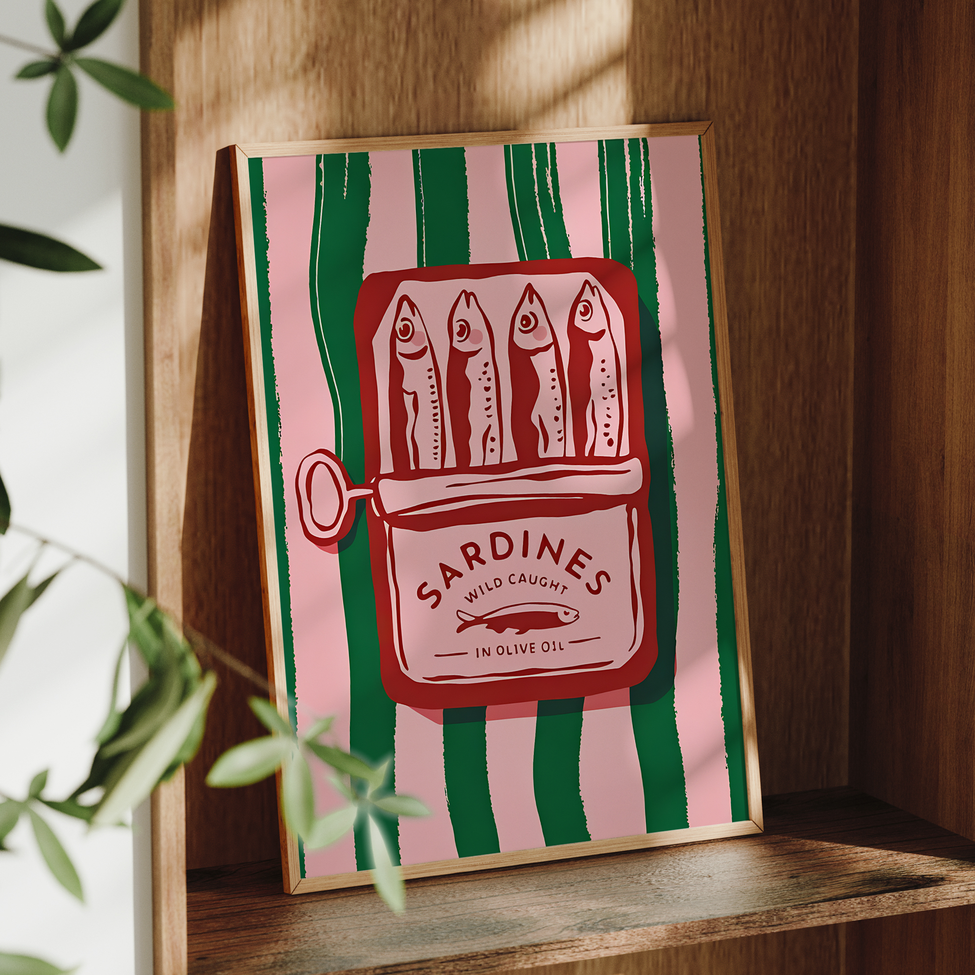 Vintage Cartoon Olive Oil Sard - Home Decor Essentials reseña y precio