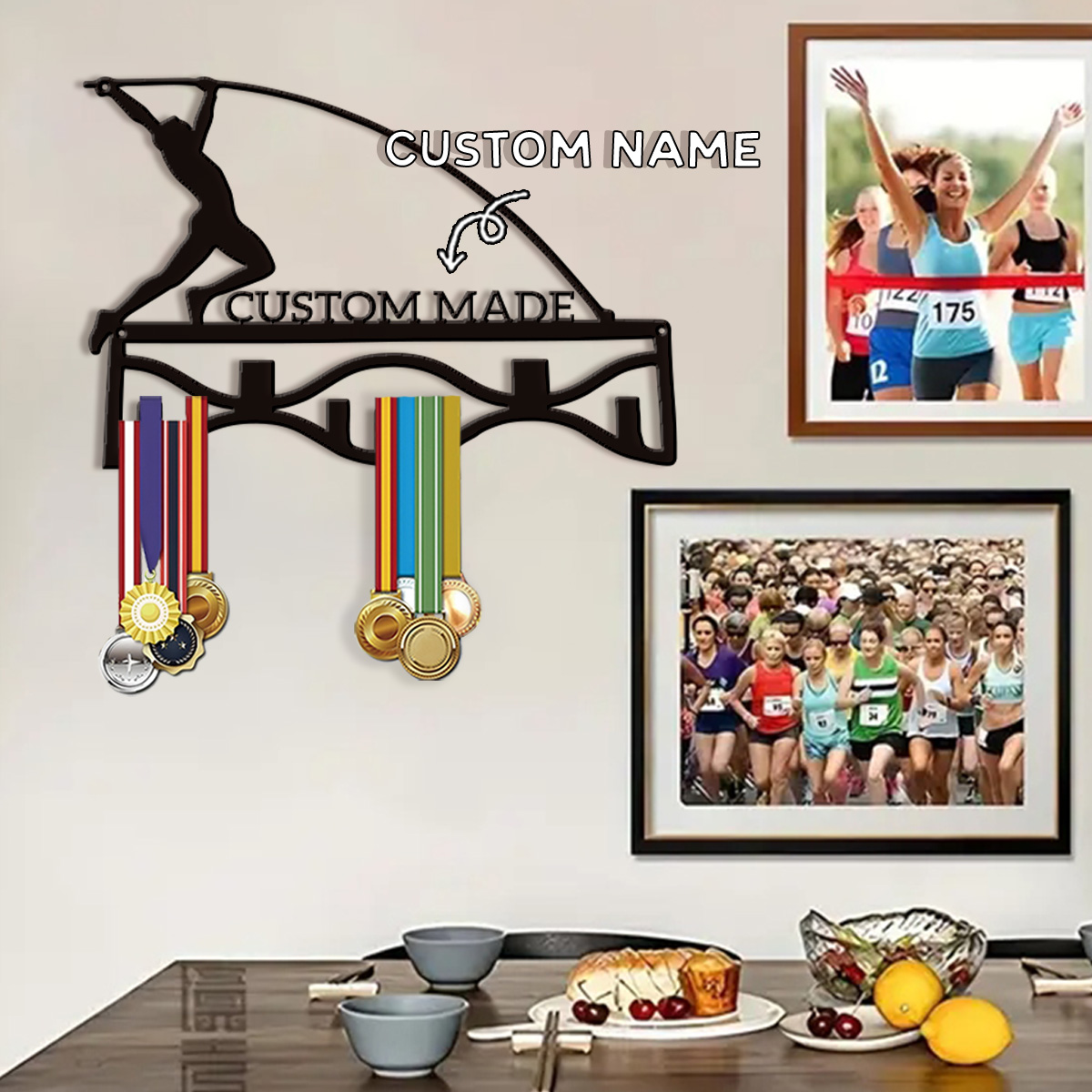 1PC Custom Name Hanging Medal  - Home Decor Design reseña y precio