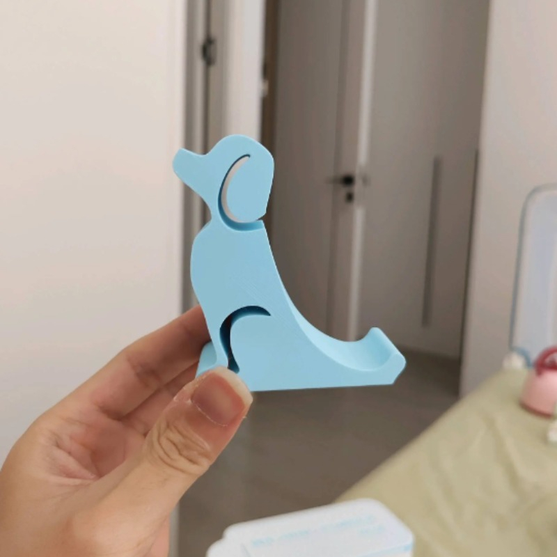 Dog-shaped mobile phone stand, - Home Decor Design reseña y precio