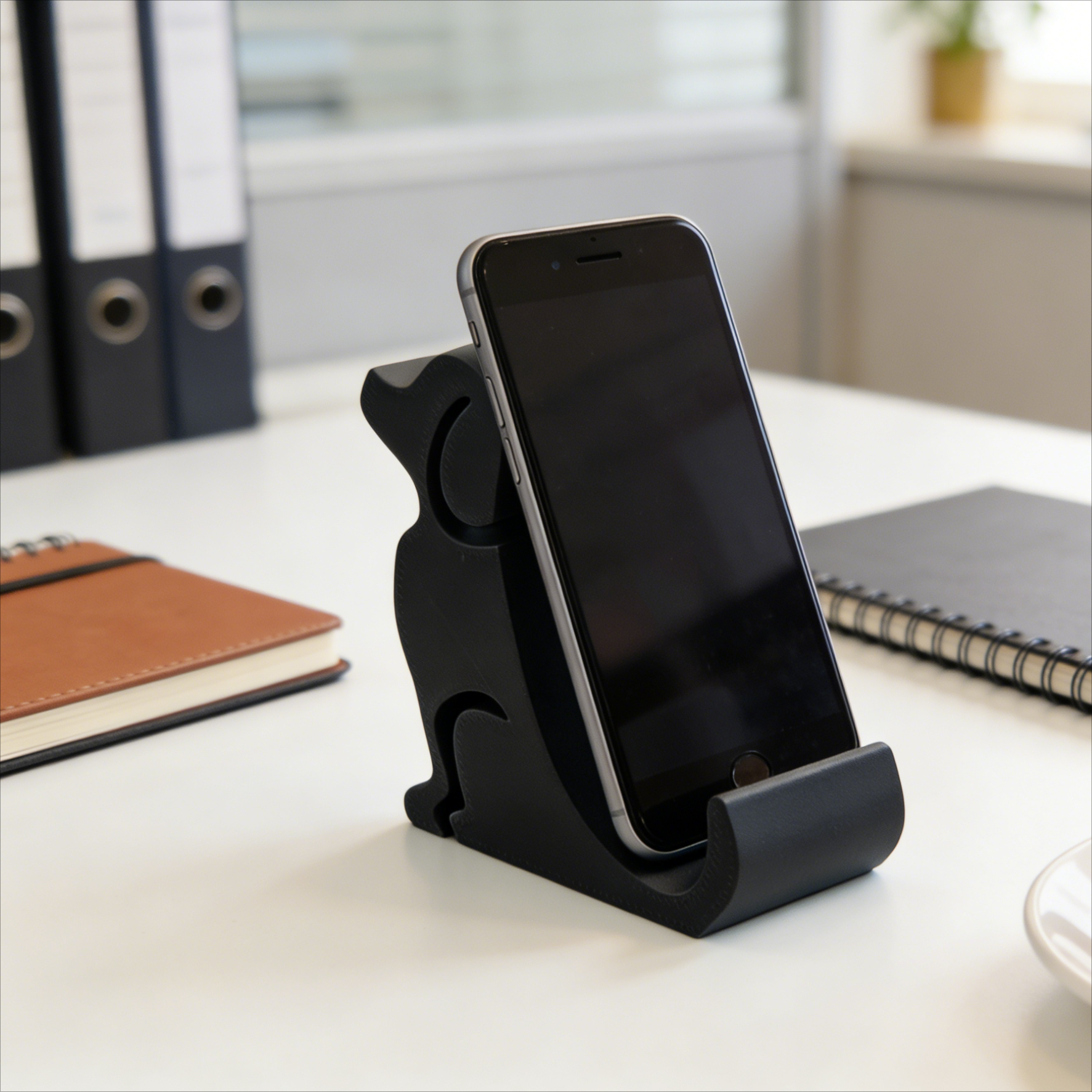 Dog-shaped mobile phone stand, - Home Decor Design reseña y precio