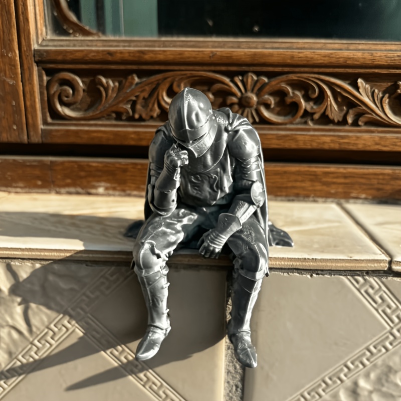Medieval Knight Figurine Vinta - Home Decor Medieval reseña y precio