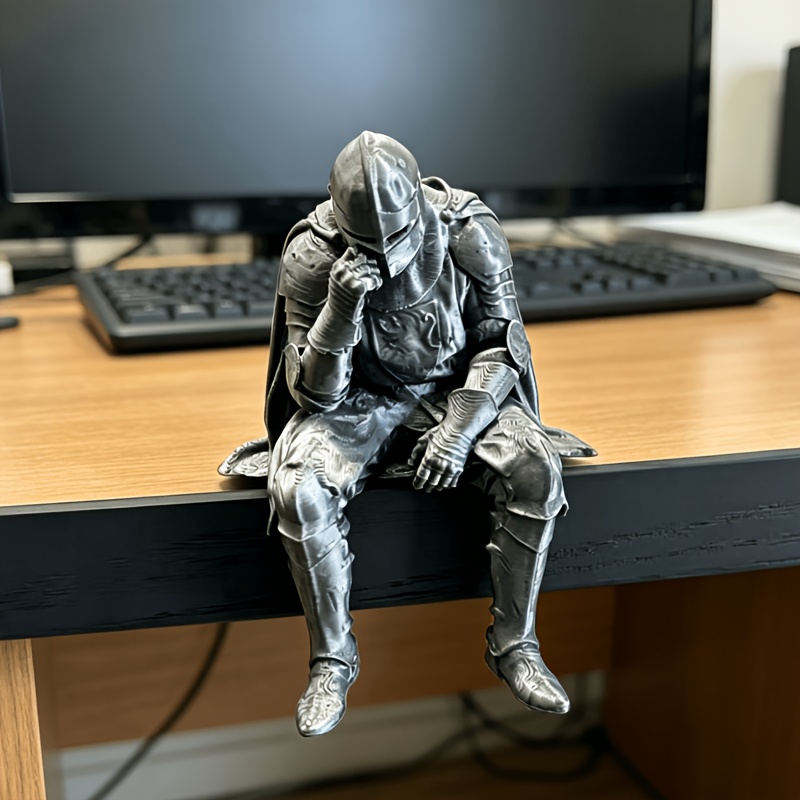 Medieval Knight Figurine Vinta - Home Decor Medieval reseña y precio