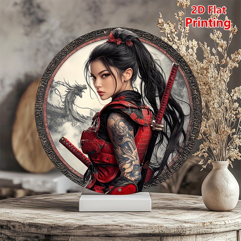 1pc, 2D Flat Round  Vintage Ja - Home Decor Kolkata reseña y precio