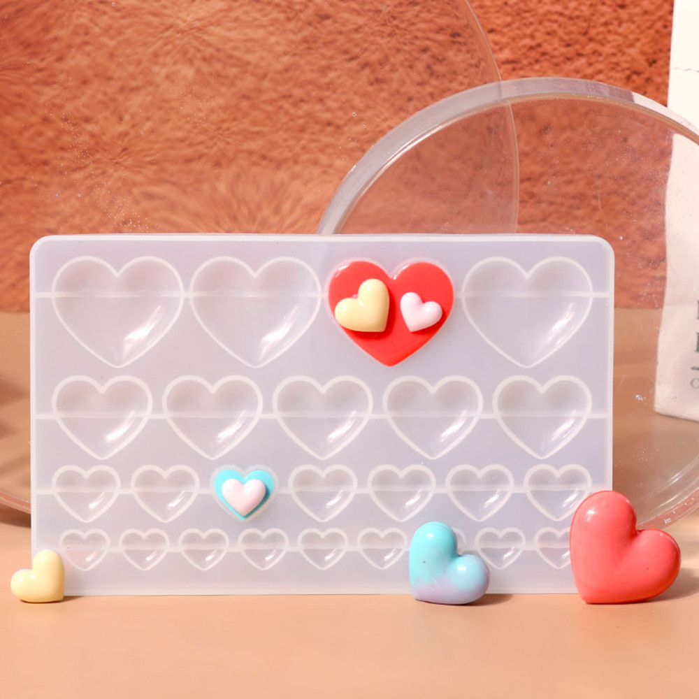 Love Heart Silicone Mold Jewel - Dried Flower Bouquet reseña y precio