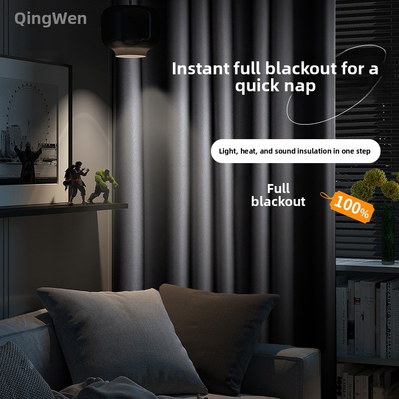 Thickened Full Shade Blackout  - Home Decor Curtains reseña y precio
