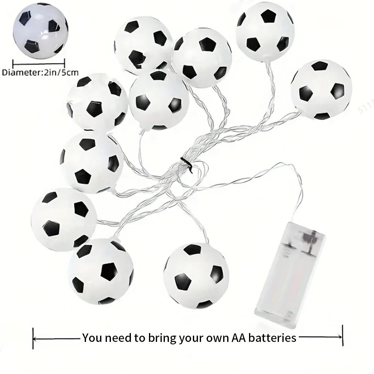 1Pcs Vibrant Football Led Stri - Home Decor Exchange reseña y precio