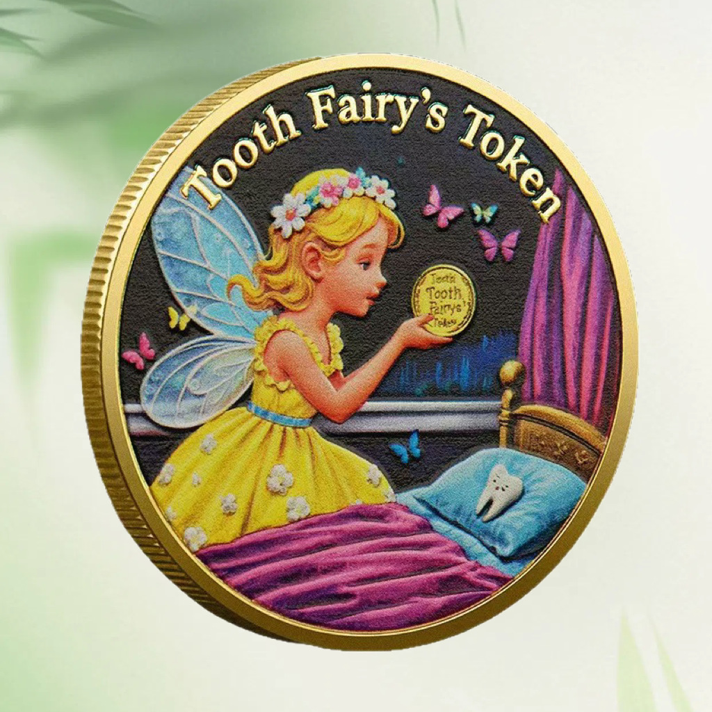 Tooth Fairy Souvenir Coin Coll - Home Decor Exchange reseña y precio