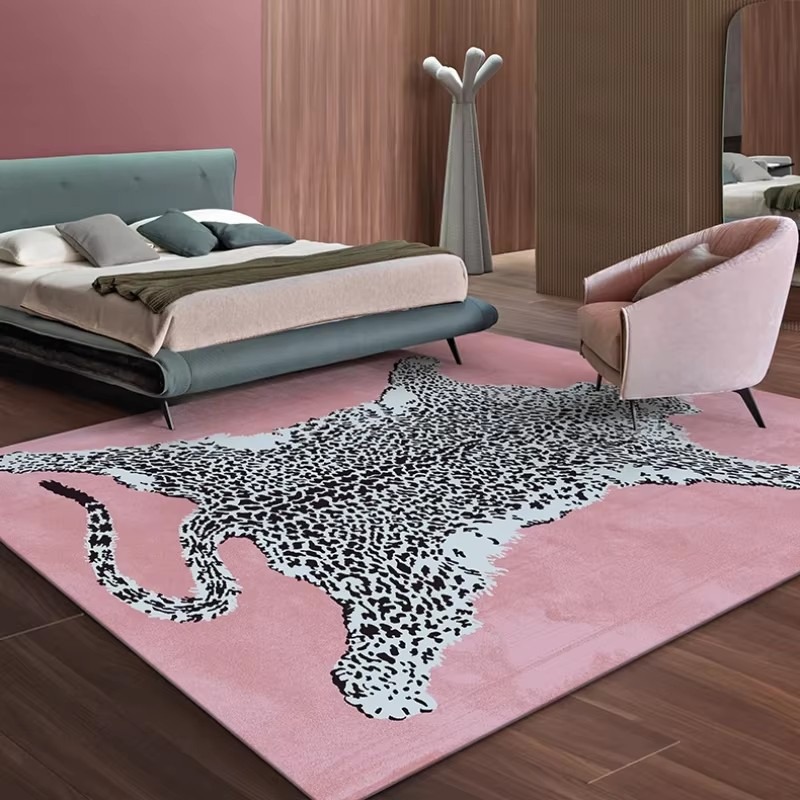 Carpet for Living Room Leopard - Home Decor Ig reseña y precio