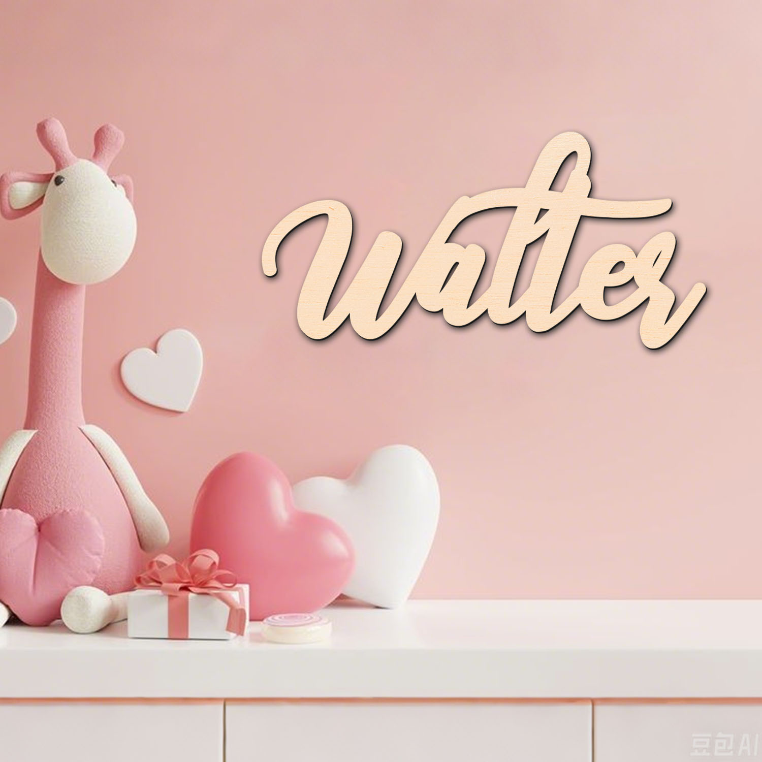 1pc Personalized Wooden Name S - Home Decor Inspo reseña y precio