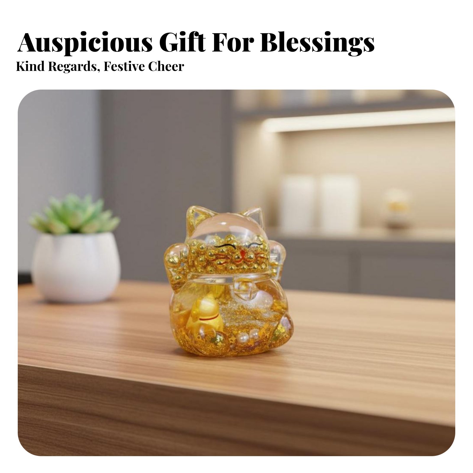 Fortune Cat Decoration, Flashi - Home Decor Design reseña y precio