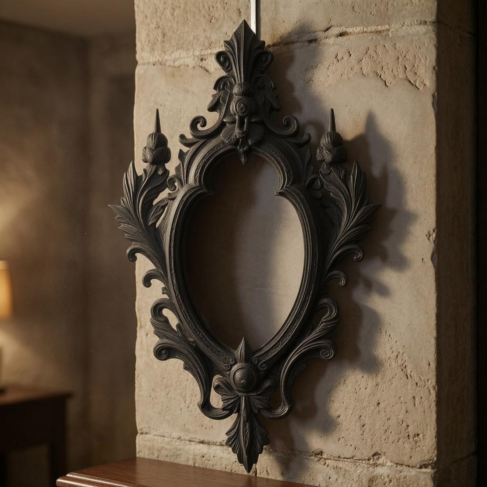 Medieval Picture Frame Scrollw - Home Decor Medieval reseña y precio