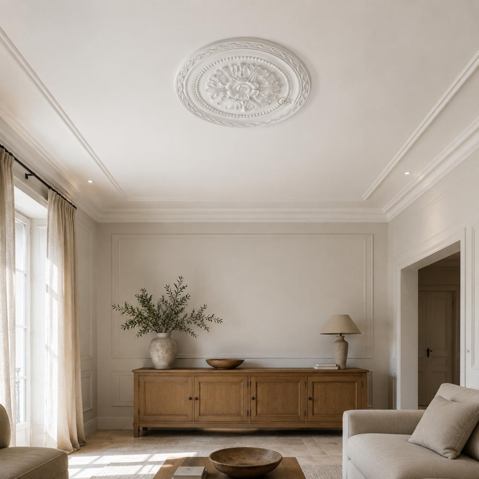 Ceiling Medallion European Des - Home Decor Design reseña y precio
