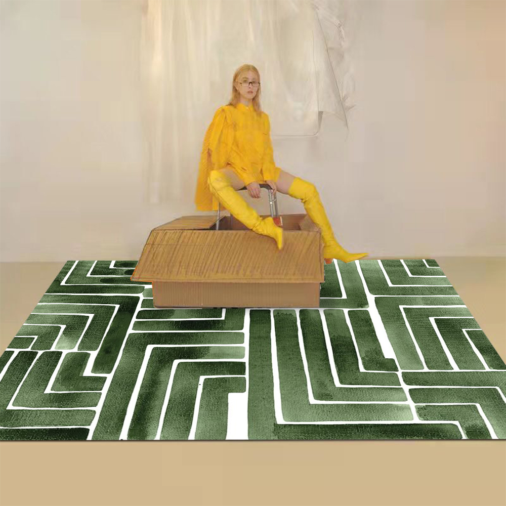 Geometric Irregular Lines Larg - Home Decor Ig reseña y precio