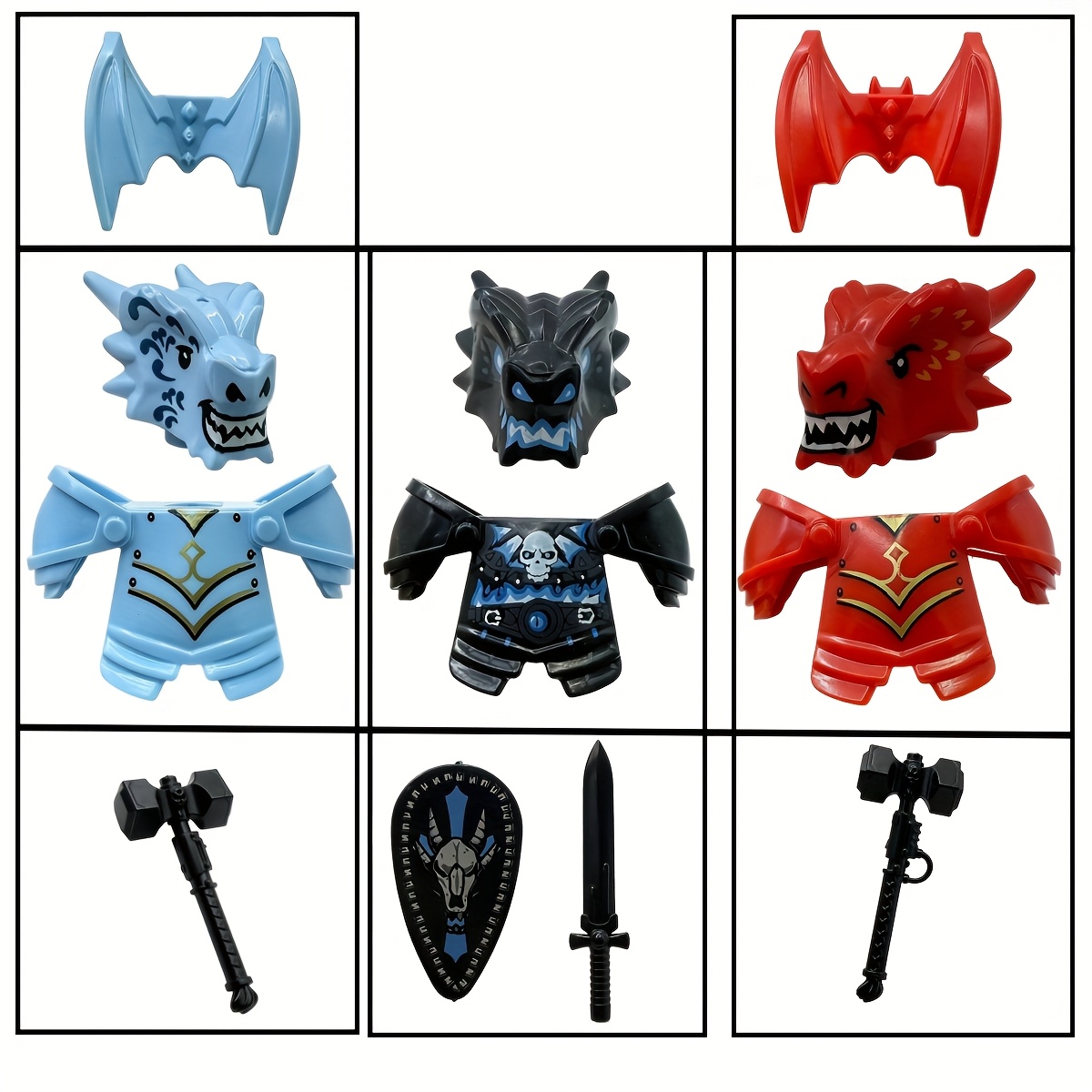 Dragon Knight Complete Set Und - Home Decor Medieval reseña y precio