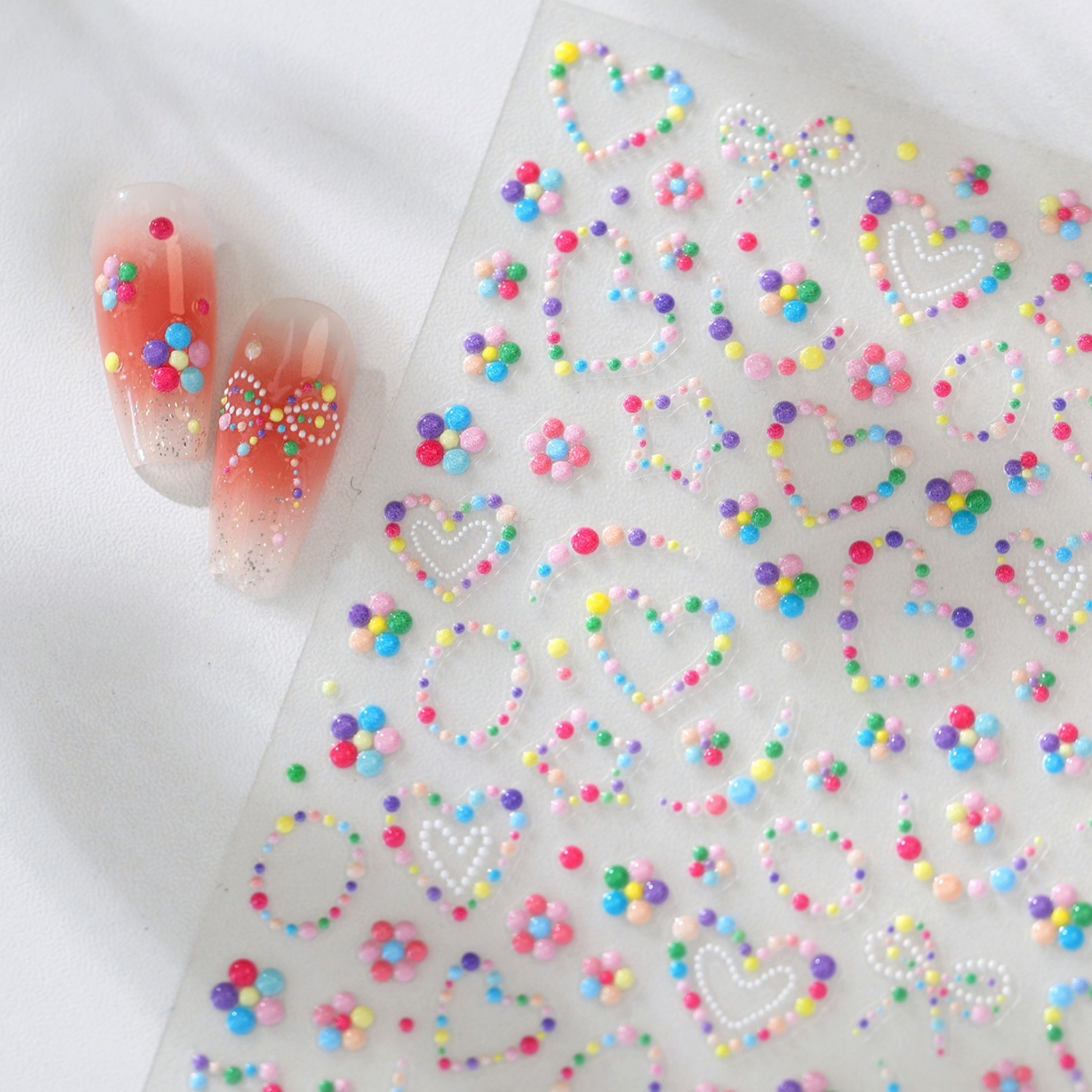 Dopamine 5D Nail Art Stickers  - Home Decor Dopamine reseña y precio