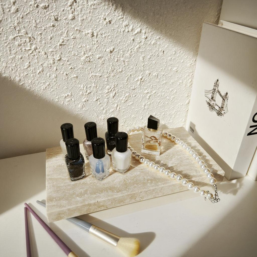 Natural Marble Pedestal Stand  - Vanity Home Decor reseña y precio