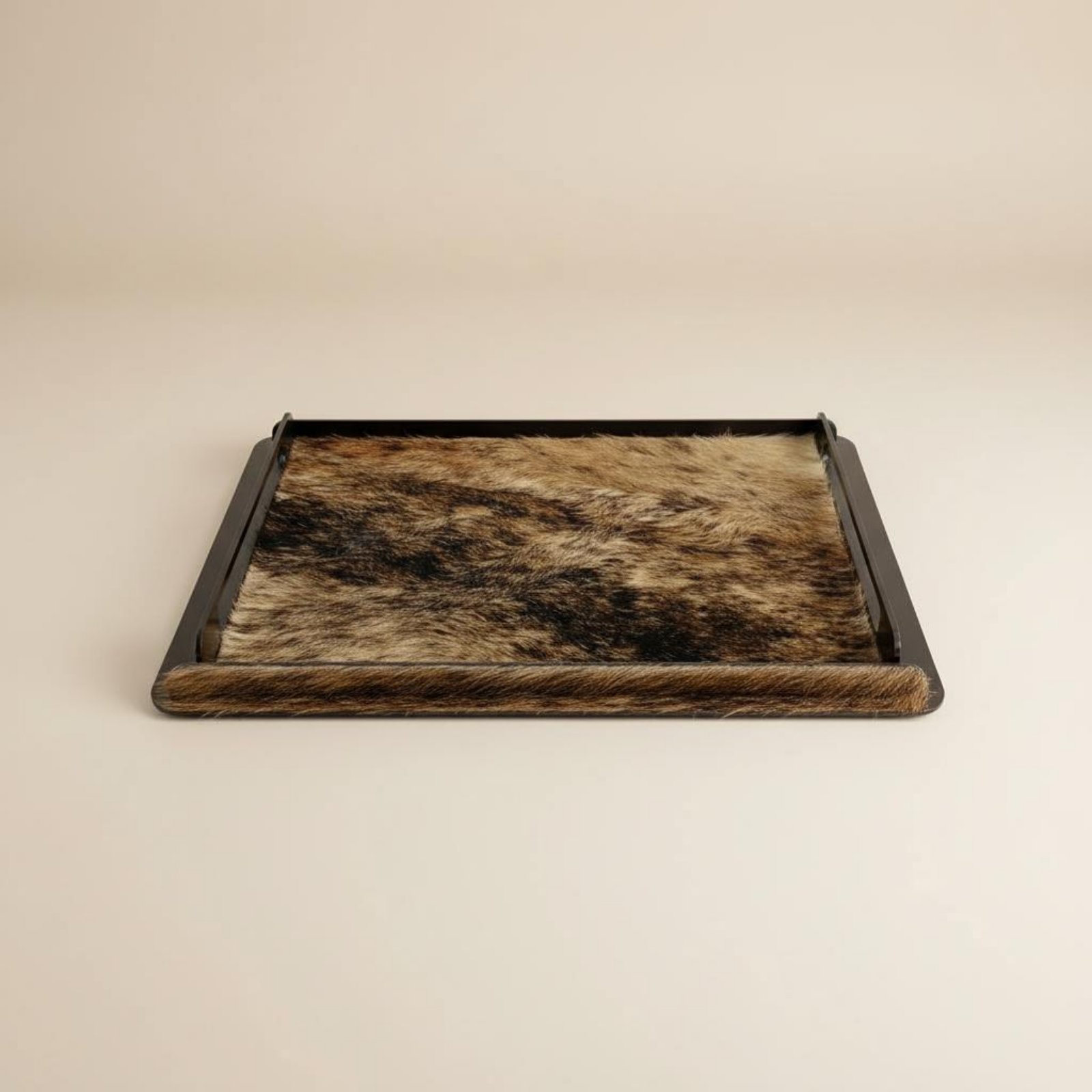 Horsehair Decorative Tray Crea - Vanity Home Decor reseña y precio