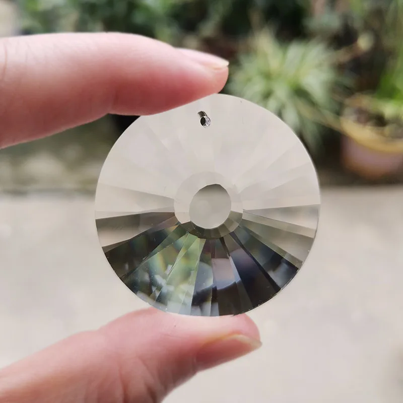 2pcs 40mm Crystal Suncatcher U - Home Decor Garland reseña y precio