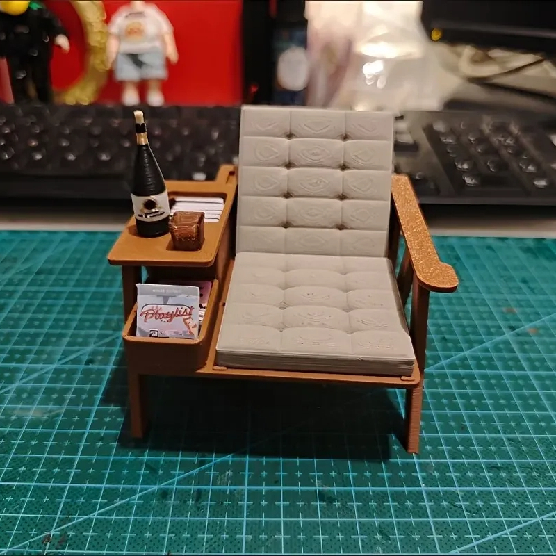 1/12 Scale Miniature Reading C - Home Decor Dopamine reseña y precio