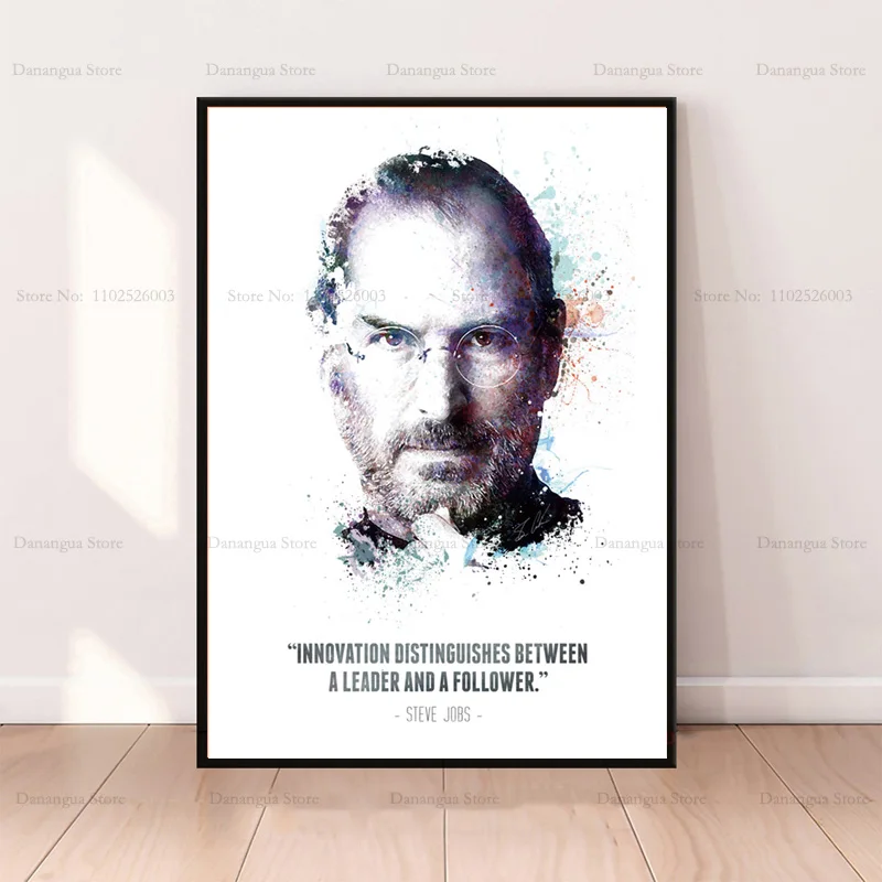 Inspirational Steve Jobs Succe - Home Decor Jobs reseña y precio
