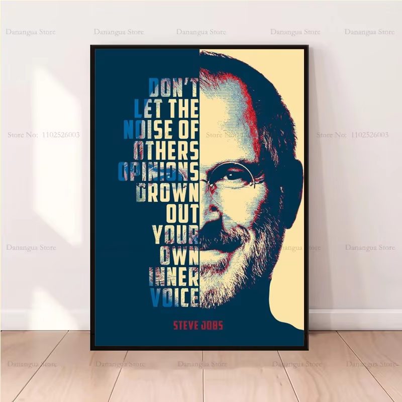 Inspirational Steve Jobs Succe - Home Decor Jobs reseña y precio