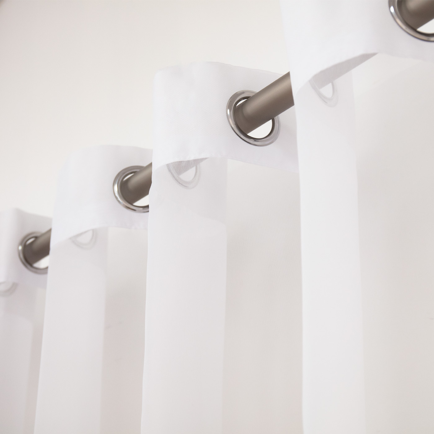 1PC White filter curtains soli - Home Decor Pt reseña y precio