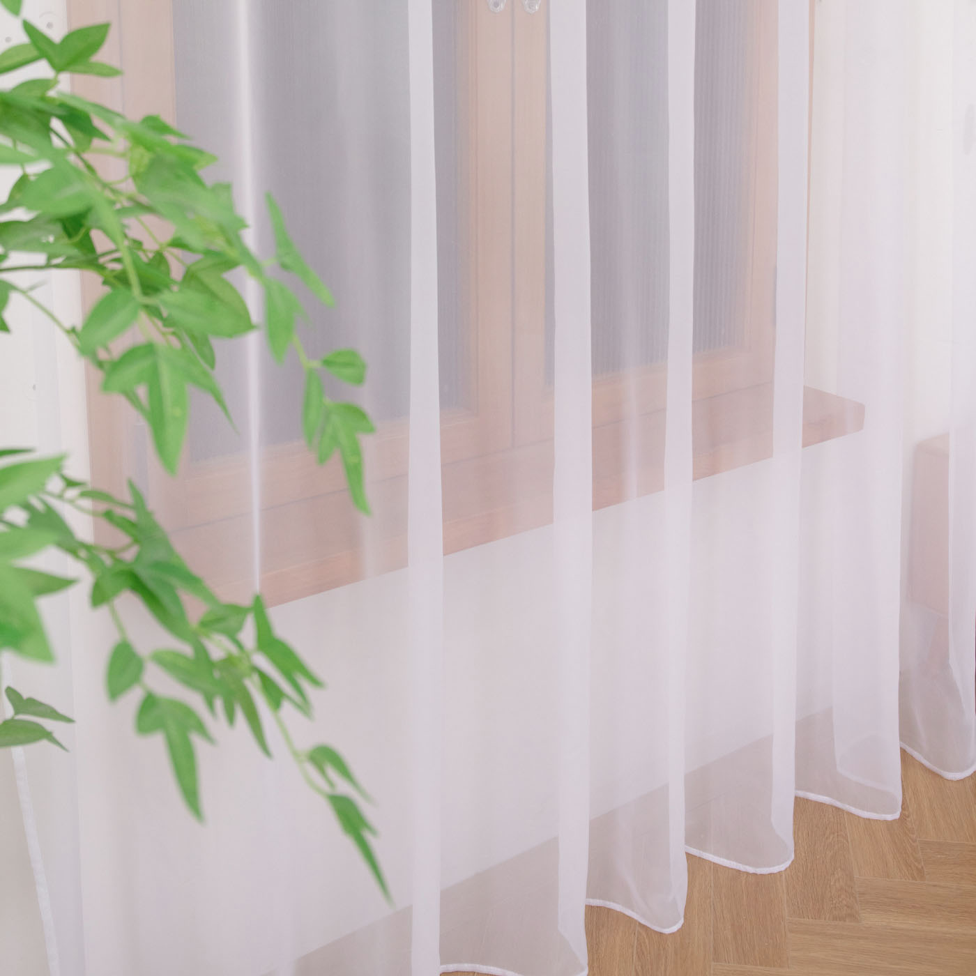 1PC White filter curtains soli - Home Decor Pt reseña y precio