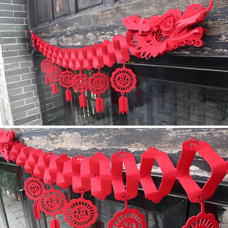 2026 Chinese New Year Dragon D - Home Decor Garland reseña y precio