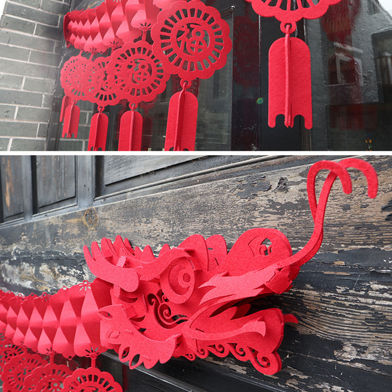 2026 Chinese New Year Dragon D - Home Decor Garland reseña y precio