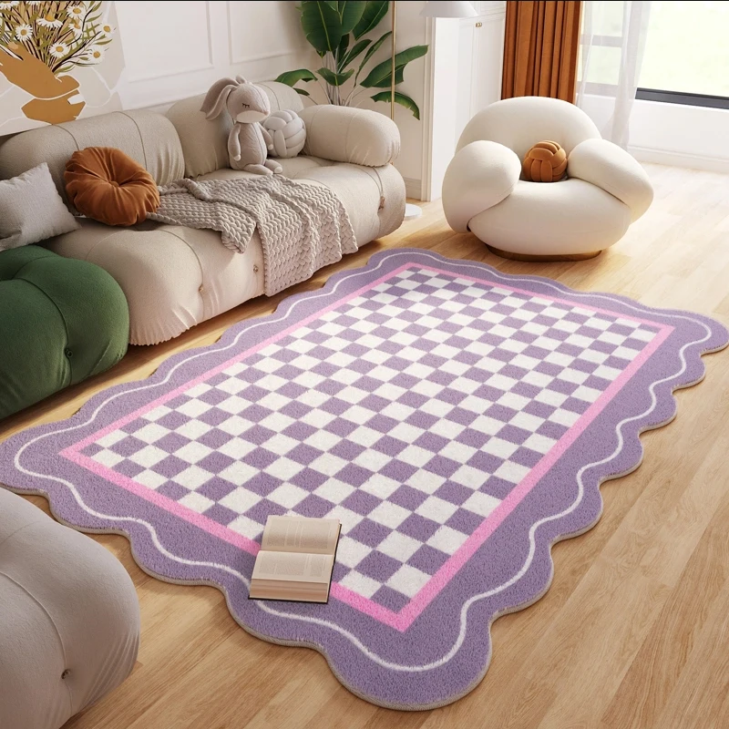 Plaid Children Carpets for Liv - Home Decor Ig reseña y precio